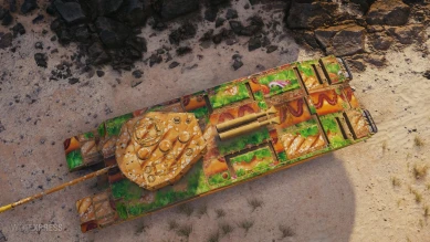 Новый стиль «Хот-TOG» для танка TOG II* в World of Tanks Новый стиль «Хот-TOG» для танка TOG II* в World of Tanks