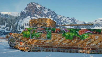 Новый стиль «Хот-TOG» для танка TOG II* в World of Tanks Новый стиль «Хот-TOG» для танка TOG II* в World of Tanks