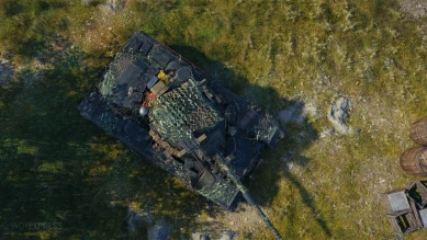 3D-стиль «Пайплайн» на на танк M48A5 Patton. Награда 2 сезона Боевого пропуска WOT 3D-стиль «Пайплайн» на на танк M48A5 Patton. Награда 2 сезона Боевого пропуска WOT