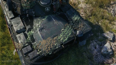 3D-стиль «Пайплайн» на на танк M48A5 Patton. Награда 2 сезона Боевого пропуска WOT 3D-стиль «Пайплайн» на на танк M48A5 Patton. Награда 2 сезона Боевого пропуска WOT