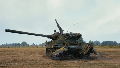 3D-стиль «Шторм» на танк TVP T 50/51 для второго сезона Боевого пропуска World of Tanks 3D-стиль «Шторм» на танк TVP T 50/51 для второго сезона Боевого пропуска World of Tanks