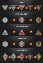 Этапные декали в обновлении 1.9.1 World of Tanks Этапные декали в обновлении 1.9.1 World of Tanks