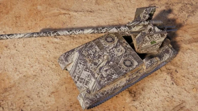 Стиль «Топографический, Mk. III» в World of Tanks Стиль «Топографический, Mk. III» в World of Tanks