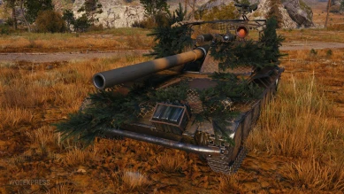 3D-стиль «Фретхен» для танка Rhm.-Borsig Waffenträger в World of Tanks 3D-стиль «Фретхен» для танка Rhm.-Borsig Waffenträger в World of Tanks