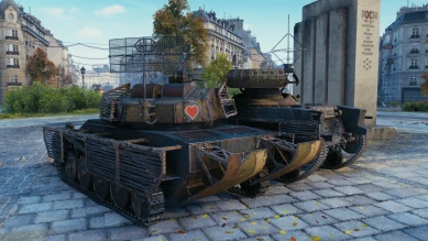 Танк Arlequin из события «Стальной охотник» 2020 в World of Tanks Танк Arlequin из события «Стальной охотник» 2020 в World of Tanks