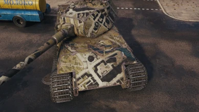 2D-стиль «Топографический, Mk. V» в World of Tanks 2D-стиль «Топографический, Mk. V» в World of Tanks