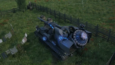 Скриншоты танка Waffenträger auf E 110 из события «Последний Ваффентрагер» в World of Tanks Скриншоты танка Waffenträger auf E 110 из события «Последний Ваффентрагер» в World of Tanks