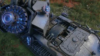 Скриншоты танка Waffenträger auf E 110 из события «Последний Ваффентрагер» в World of Tanks Скриншоты танка Waffenträger auf E 110 из события «Последний Ваффентрагер» в World of Tanks