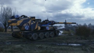 Охота на Waffenträger auf E 220 в World of Tanks Охота на Waffenträger auf E 220 в World of Tanks