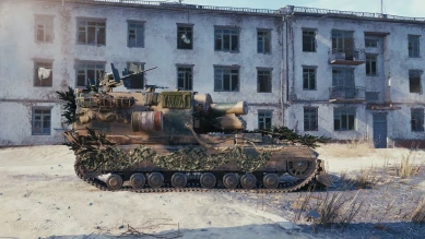 3D-стиль «Маленький Барт» на Conqueror Gun Carriage в обновлении 1.11 World of Tanks 3D-стиль «Маленький Барт» на Conqueror Gun Carriage в обновлении 1.11 World of Tanks