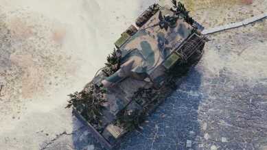 3D-стиль «Маленький Барт» на Conqueror Gun Carriage в обновлении 1.11 World of Tanks 3D-стиль «Маленький Барт» на Conqueror Gun Carriage в обновлении 1.11 World of Tanks