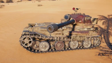 3D-стиль «Наменлос» на VK 72.01 (K) из зимнего обновления 1.11 в World of Tanks 3D-стиль «Наменлос» на VK 72.01 (K) из зимнего обновления 1.11 в World of Tanks