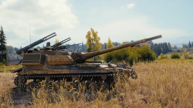 3D-стиль «Шестопёр» на Объект 268 Вариант 4 из Новогоднего патча 1.11 в World of Tanks 3D-стиль «Шестопёр» на Объект 268 Вариант 4 из Новогоднего патча 1.11 в World of Tanks