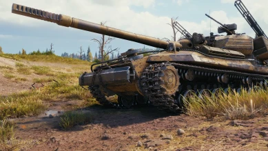 3D-стиль «Шестопёр» на Объект 268 Вариант 4 из Новогоднего патча 1.11 в World of Tanks 3D-стиль «Шестопёр» на Объект 268 Вариант 4 из Новогоднего патча 1.11 в World of Tanks