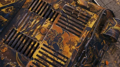 2D-стиль «Жнец» из патча 1.11 в World of Tanks 2D-стиль «Жнец» из патча 1.11 в World of Tanks