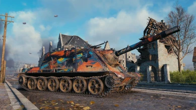 2D-стиль «Абсолютно (не)пробиваемая броня» в World of Tanks 2D-стиль «Абсолютно (не)пробиваемая броня» в World of Tanks