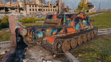 2D-стиль «Абсолютно (не)пробиваемая броня» в World of Tanks 2D-стиль «Абсолютно (не)пробиваемая броня» в World of Tanks