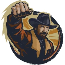 Уникальный командир Чак Норрис, надписи и декаль за боевые задачи в World of Tanks Уникальный командир Чак Норрис, надписи и декаль за боевые задачи в World of Tanks