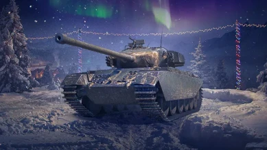 Strv 81: 6 день Новогоднего календаря 2021 в World of Tanks Strv 81: 6 день Новогоднего календаря 2021 в World of Tanks