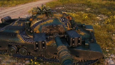 3D-стиль «Последний дракон» на WZ-111 model 5A из Новогоднего патча 1.11 в World of Tanks 3D-стиль «Последний дракон» на WZ-111 model 5A из Новогоднего патча 1.11 в World of Tanks