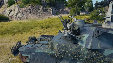 Историчный 3D-стиль «Кайдзю» на Type 5 Heavy из обновления 1.11.1 в World of Tanks Историчный 3D-стиль «Кайдзю» на Type 5 Heavy из обновления 1.11.1 в World of Tanks