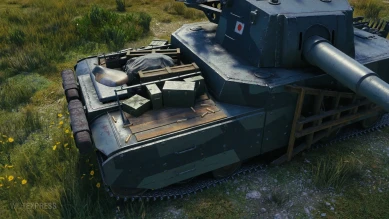 Историчный 3D-стиль «Кайдзю» на Type 5 Heavy из обновления 1.11.1 в World of Tanks Историчный 3D-стиль «Кайдзю» на Type 5 Heavy из обновления 1.11.1 в World of Tanks