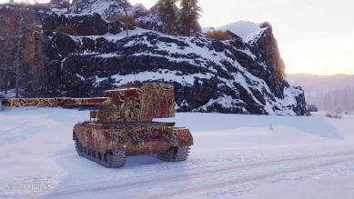 2D-стиль кастомизации «Машина любви» из патча 1.11.1 в World of Tanks 2D-стиль кастомизации «Машина любви» из патча 1.11.1 в World of Tanks