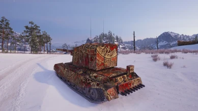 2D-стиль кастомизации «Машина любви» из патча 1.11.1 в World of Tanks 2D-стиль кастомизации «Машина любви» из патча 1.11.1 в World of Tanks