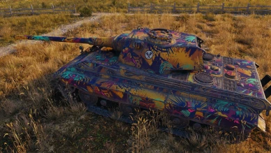 2D-стиль кастомизации «Карнавальный день» из патча 1.11.1 в World of Tanks 2D-стиль кастомизации «Карнавальный день» из патча 1.11.1 в World of Tanks