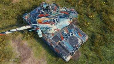 2D-стиль кастомизации «Генерал Мороз» из патча 1.11.1 в World of Tanks 2D-стиль кастомизации «Генерал Мороз» из патча 1.11.1 в World of Tanks