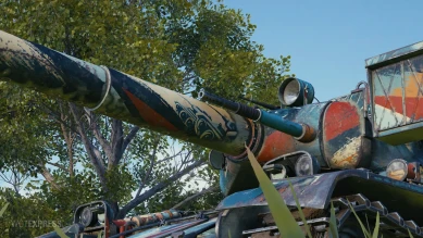 2D-стиль кастомизации «Генерал Мороз» из патча 1.11.1 в World of Tanks 2D-стиль кастомизации «Генерал Мороз» из патча 1.11.1 в World of Tanks