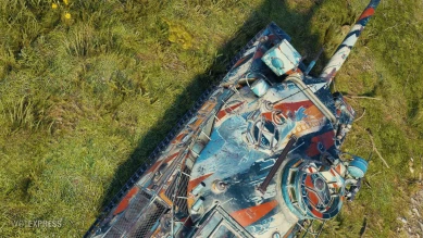 2D-стиль кастомизации «Генерал Мороз» из патча 1.11.1 в World of Tanks 2D-стиль кастомизации «Генерал Мороз» из патча 1.11.1 в World of Tanks