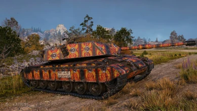 2D-стиль кастомизации «Черепаха» из патча 1.11.1 в World of Tanks 2D-стиль кастомизации «Черепаха» из патча 1.11.1 в World of Tanks