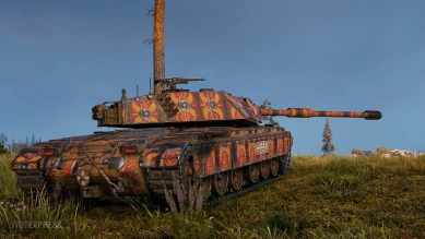 2D-стиль кастомизации «Черепаха» из патча 1.11.1 в World of Tanks 2D-стиль кастомизации «Черепаха» из патча 1.11.1 в World of Tanks