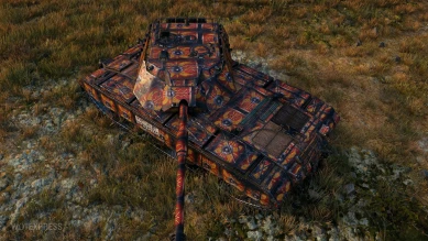 2D-стиль кастомизации «Черепаха» из патча 1.11.1 в World of Tanks 2D-стиль кастомизации «Черепаха» из патча 1.11.1 в World of Tanks