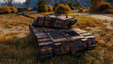 2D-стиль кастомизации «Черепаха» из патча 1.11.1 в World of Tanks 2D-стиль кастомизации «Черепаха» из патча 1.11.1 в World of Tanks