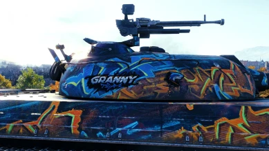 Наградной 2D-стиль «EviL_GrannY наградной» в Битве Блогеров 2021 World of Tanks Наградной 2D-стиль «EviL_GrannY наградной» в Битве Блогеров 2021 World of Tanks