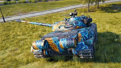 Наградной 2D-стиль «EviL_GrannY наградной» в Битве Блогеров 2021 World of Tanks Наградной 2D-стиль «EviL_GrannY наградной» в Битве Блогеров 2021 World of Tanks