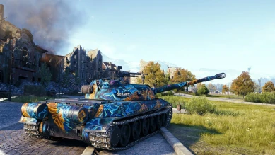 Наградной 2D-стиль «EviL_GrannY наградной» в Битве Блогеров 2021 World of Tanks Наградной 2D-стиль «EviL_GrannY наградной» в Битве Блогеров 2021 World of Tanks