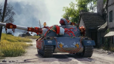 3D-стиль «Гвоздь программы» на марафонный танк 122 TM в World of Tanks 3D-стиль «Гвоздь программы» на марафонный танк 122 TM в World of Tanks