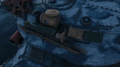 Историчный 3D-стиль «Белый медведь» на танк Объект 705А из обновления 1.12 в World of Tanks Историчный 3D-стиль «Белый медведь» на танк Объект 705А из обновления 1.12 в World of Tanks