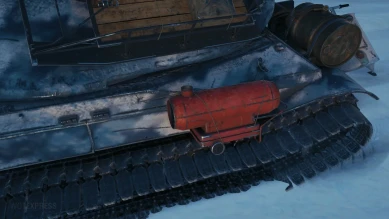 Историчный 3D-стиль «Белый медведь» на танк Объект 705А из обновления 1.12 в World of Tanks Историчный 3D-стиль «Белый медведь» на танк Объект 705А из обновления 1.12 в World of Tanks