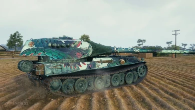 2D-стиль кастомизации «Элемент огня» из патча 1.12 в World of Tanks 2D-стиль кастомизации «Элемент огня» из патча 1.12 в World of Tanks