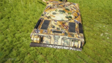 2D-стиль «Истина в песке» из текущего патча 1.12 World of Tanks 2D-стиль «Истина в песке» из текущего патча 1.12 World of Tanks