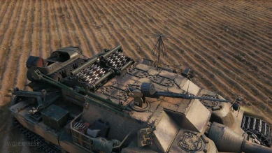 Историчный 3D-стиль «Ланселот» для FV217 Badger в World of Tanks Историчный 3D-стиль «Ланселот» для FV217 Badger в World of Tanks