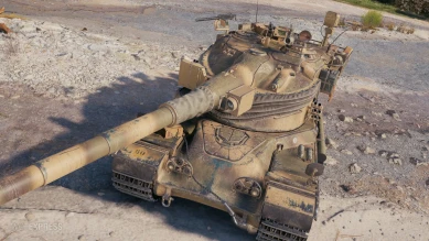 Историчный 3D-стиль «Шарль Мартель» для AMX 50 B в World of Tanks Историчный 3D-стиль «Шарль Мартель» для AMX 50 B в World of Tanks