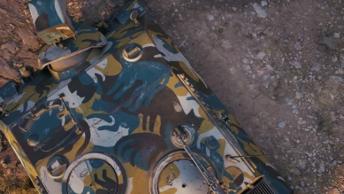 Камуфляж «9 жизней» из патча 1.13 World of Tanks Камуфляж «9 жизней» из патча 1.13 World of Tanks
