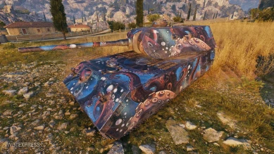 2D-стиль «Элемент воды» из патча 1.14 World of Tanks 2D-стиль «Элемент воды» из патча 1.14 World of Tanks