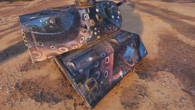 2D-стиль «Элемент воды» из патча 1.14 World of Tanks 2D-стиль «Элемент воды» из патча 1.14 World of Tanks