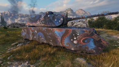 2D-стиль «Элемент воды» из патча 1.14 World of Tanks 2D-стиль «Элемент воды» из патча 1.14 World of Tanks